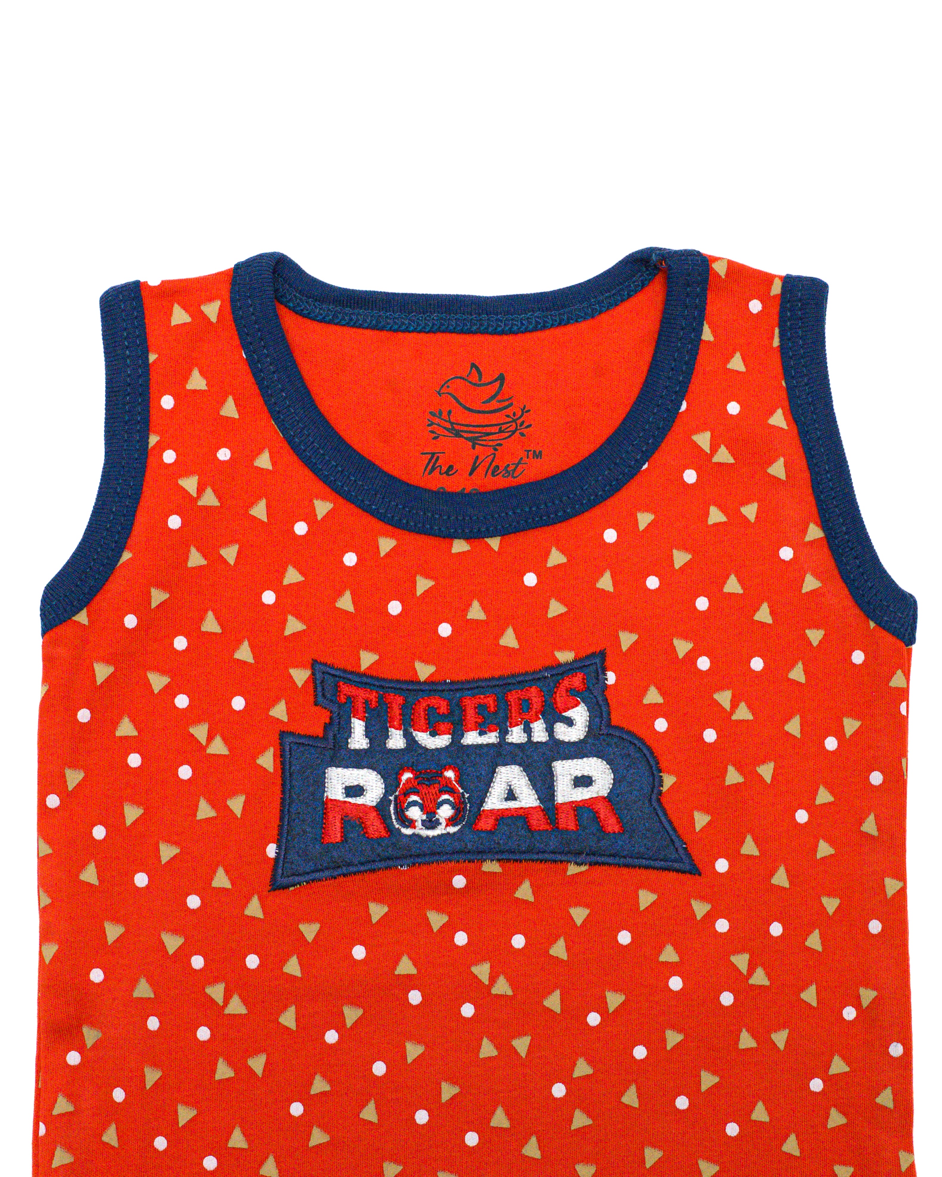 Sporty Tiger Sleevesless Bodysuit