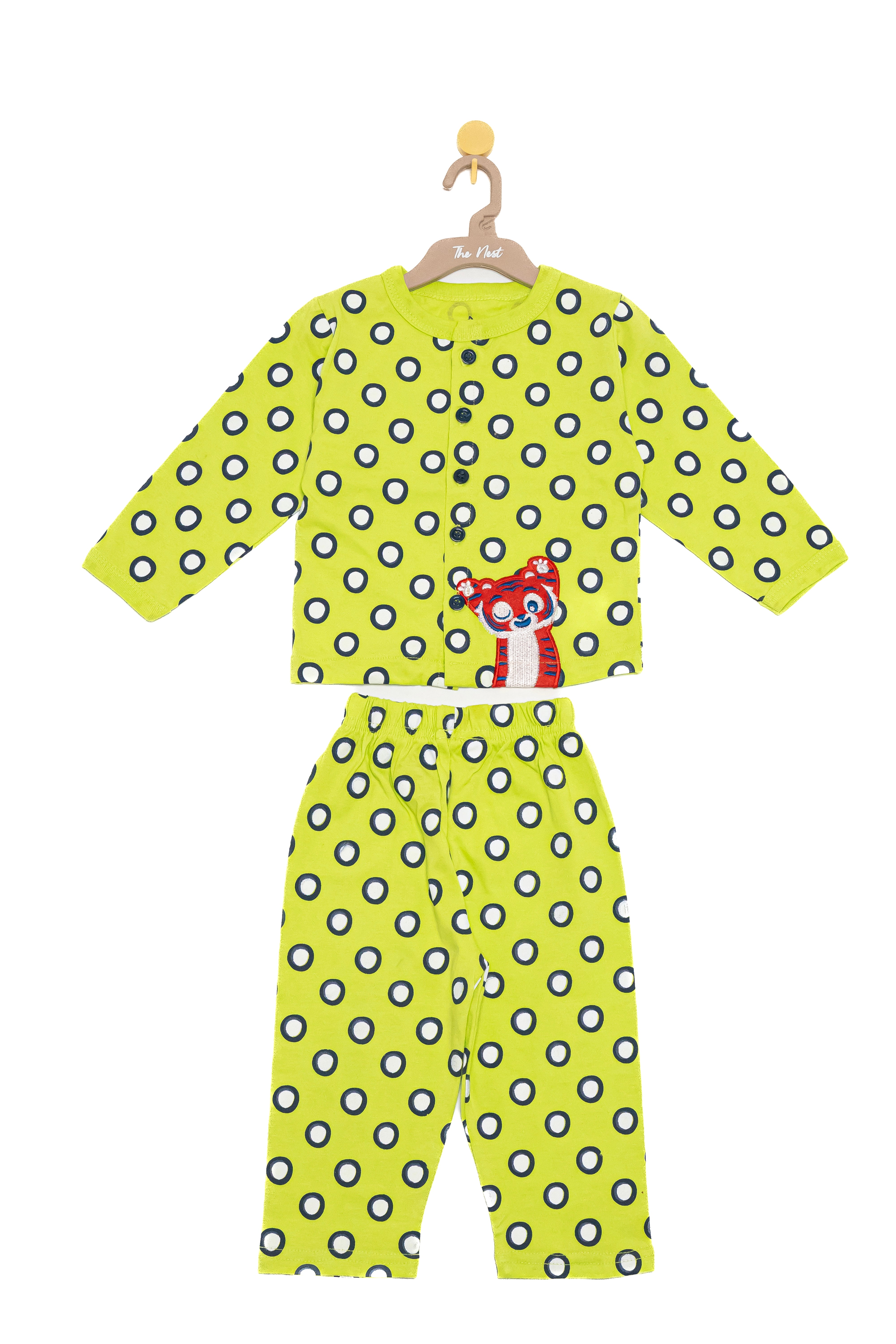Sporty Tiger 2-Pieces Night Suit
