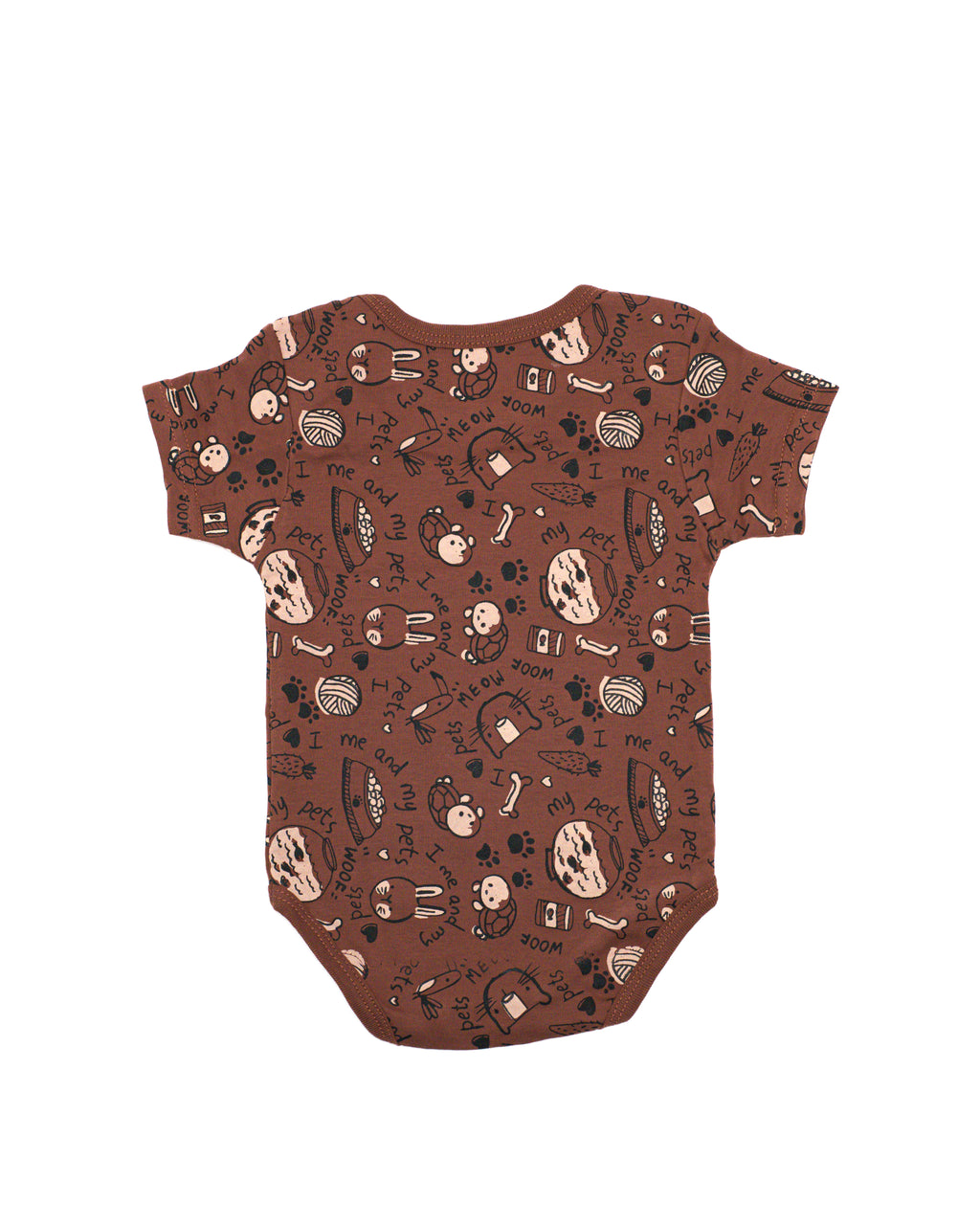 Me And My Pets Short Sleeve Bodysuit