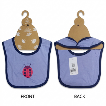Premium Soft Cotton Baby Bib with Cute Ladybug Print – Daily Casual Wear Accessory