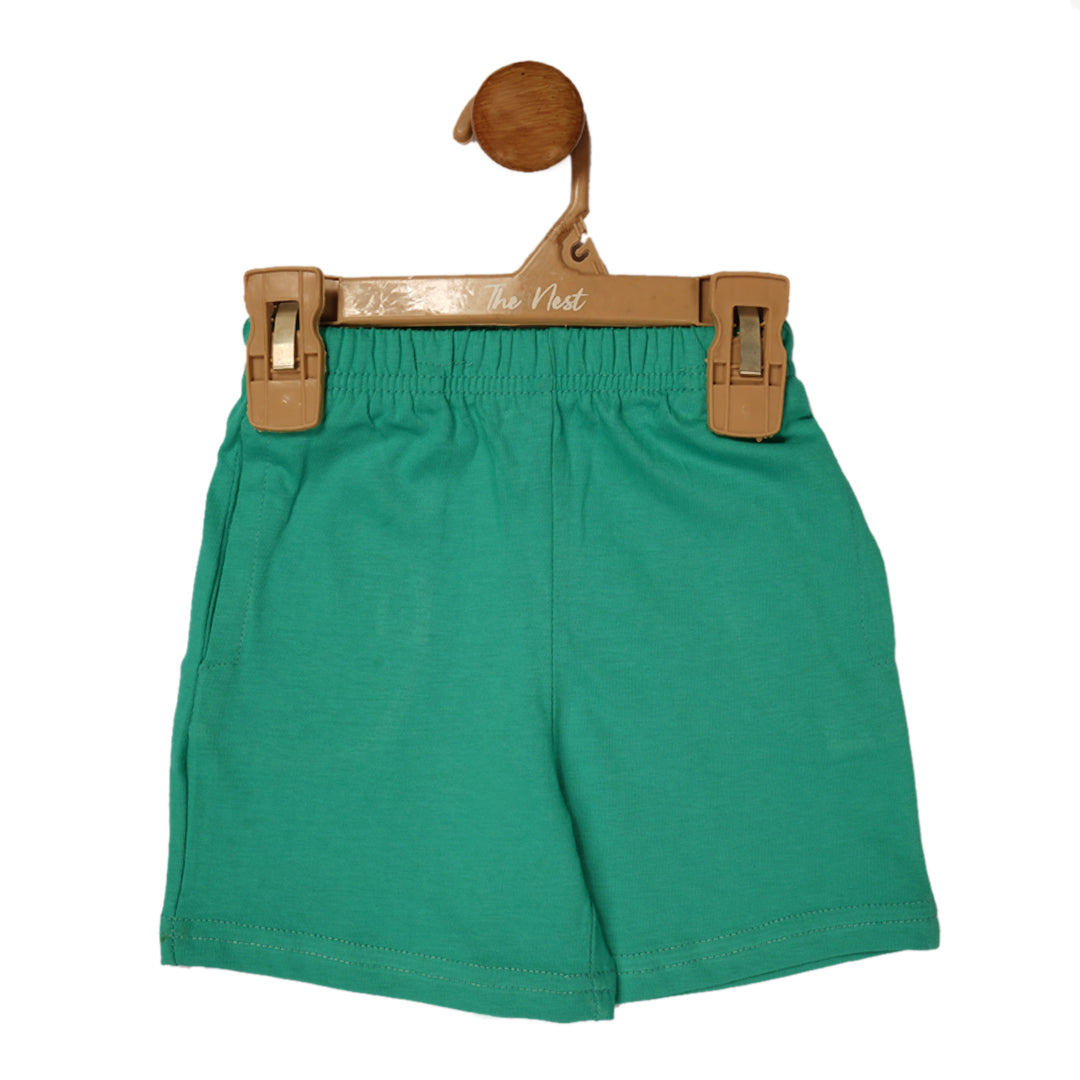 Dino Drive Green Shorts