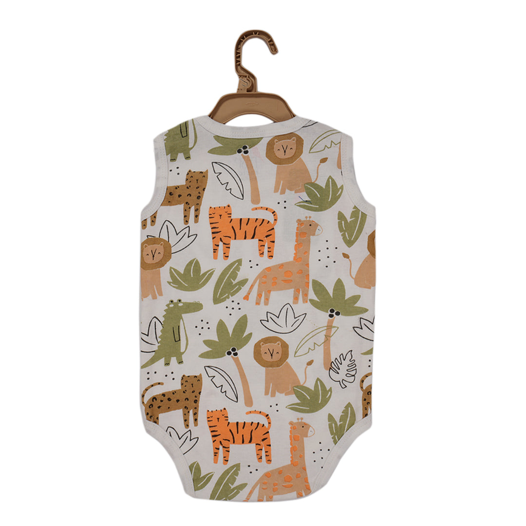 Zoo Bi Doo – Nest Basic Sleevesless Animal Print Bodysuit
