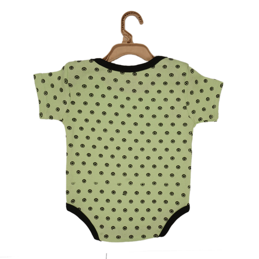 just Smile + ZOO - Nest Basic Short Sleeve BodySuit (Sage Green)