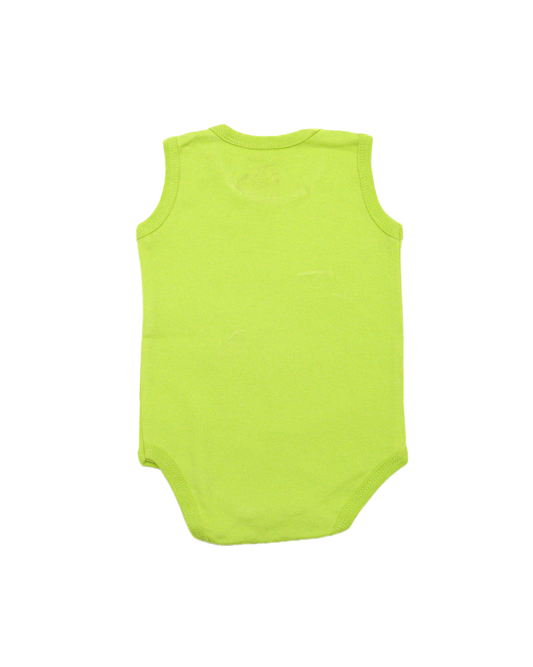 Ghousla SleeveLess BodySuit in Lime Green