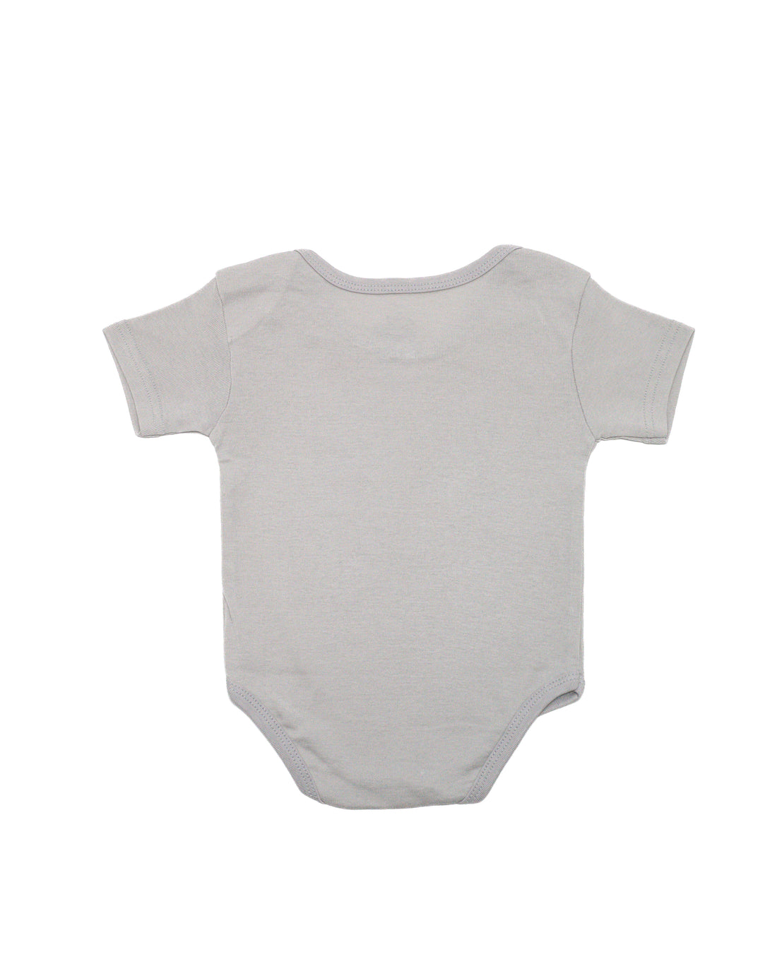 Ghousla Short Sleeve BodySuit in Grey