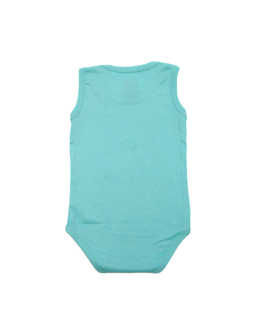 Ghousla Sleeves Less Bodysuit Sky blue