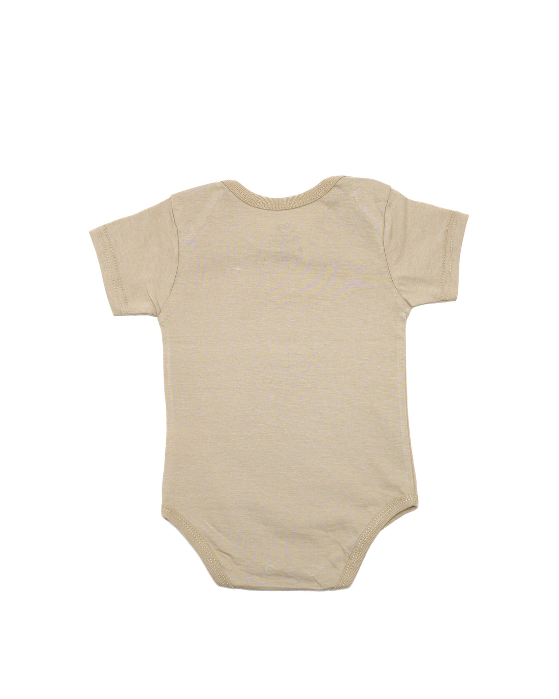 Ghousla Short Sleeve BodySuit in milky coffee