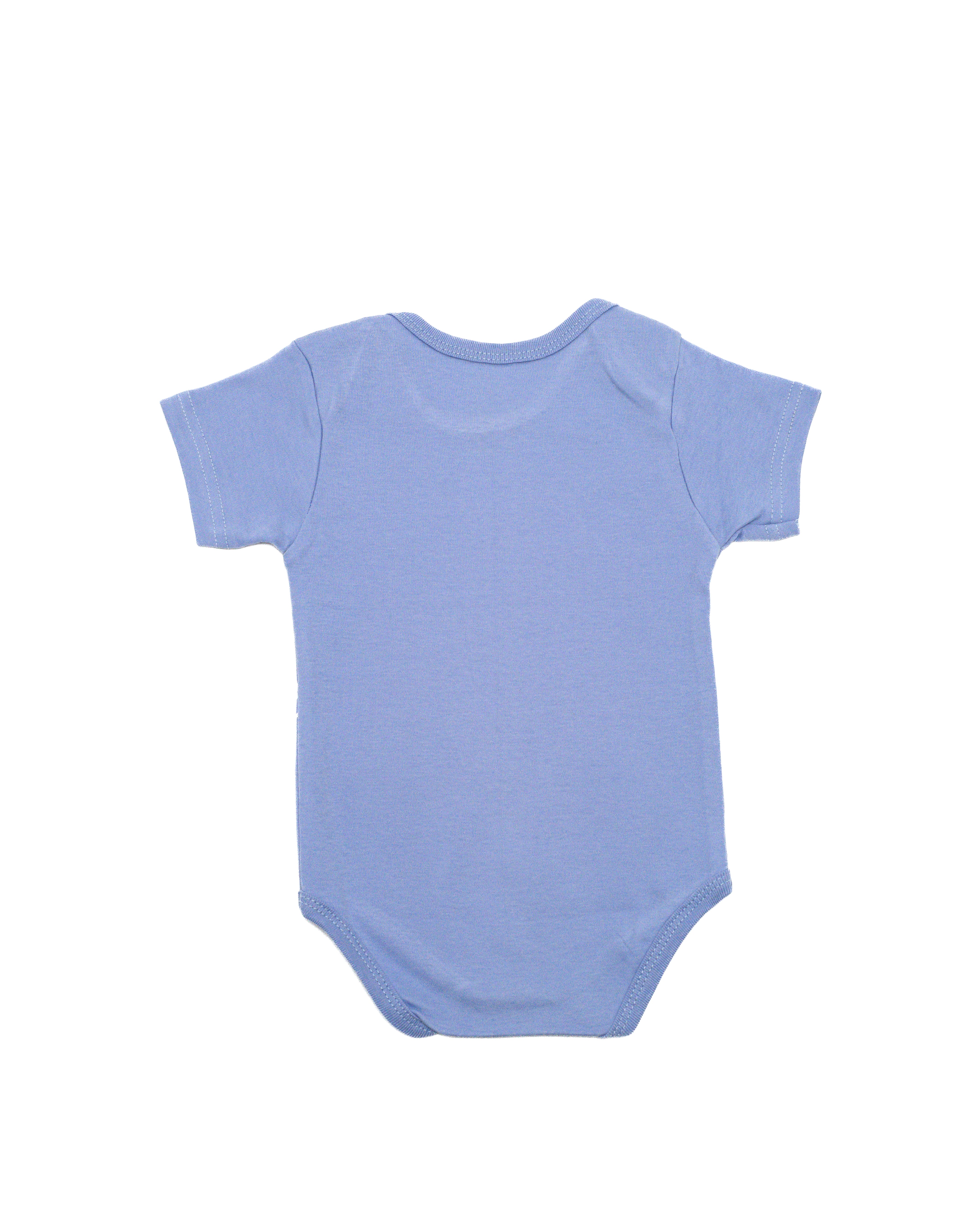 Ghousla Short Sleeve Bodysuit Baby Lavender