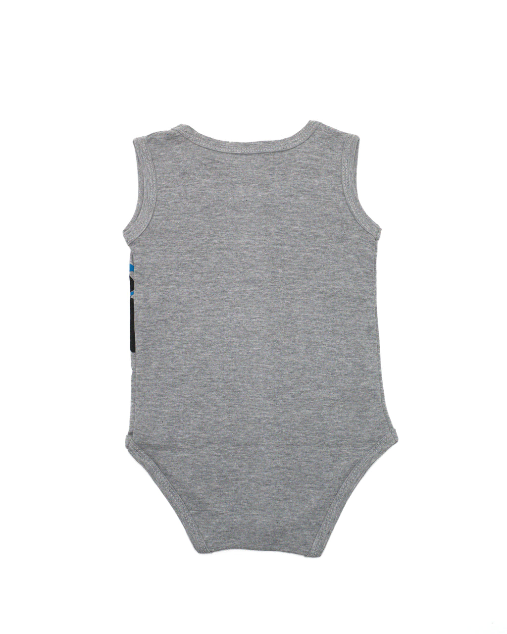 Ghousla Sleeveless Bodysuit in Grey Marl