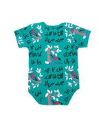 Ghousla Short Sleeve Bodysuit Spectra Green