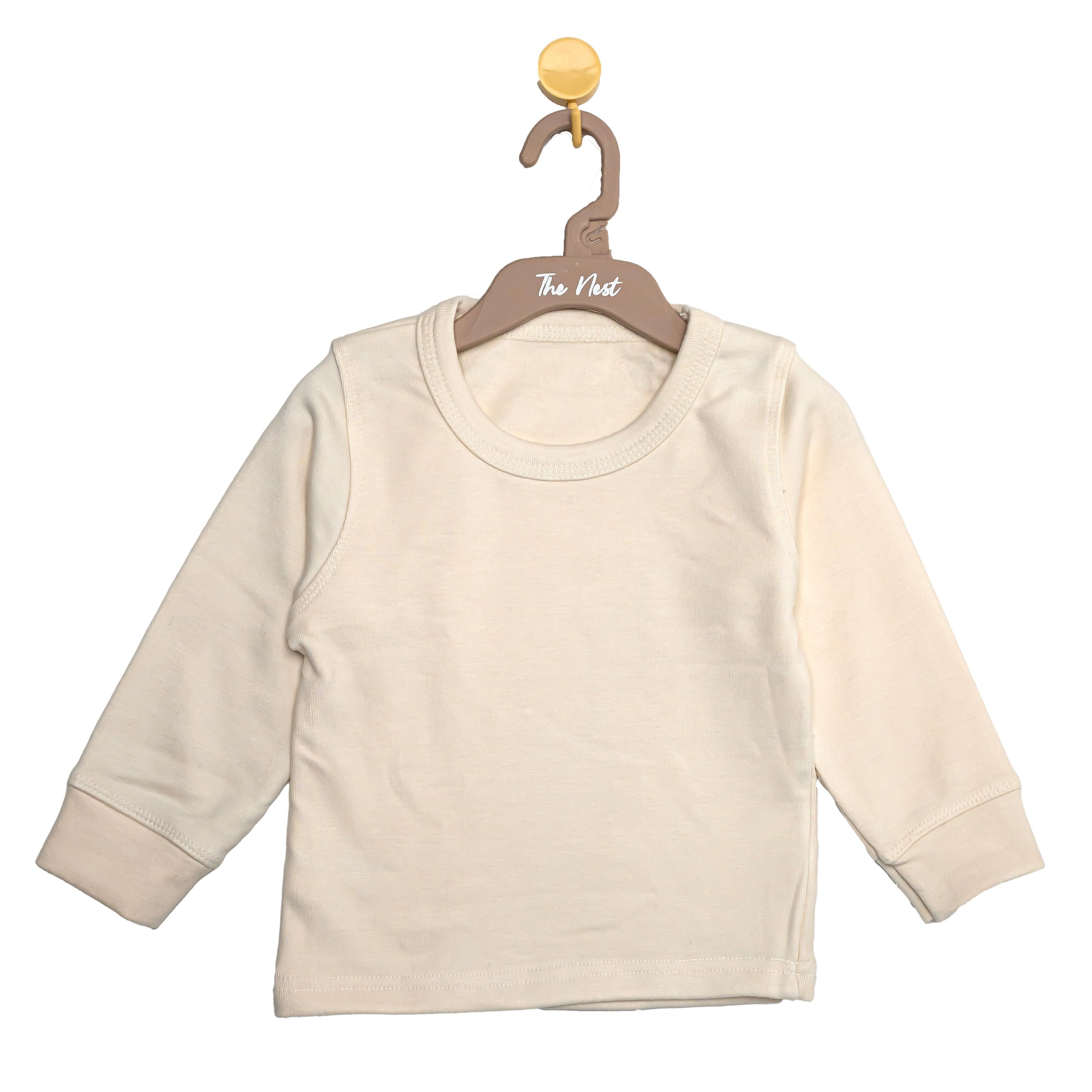 Essential Oat Thermal Round Neck Sweatshirt Unisex