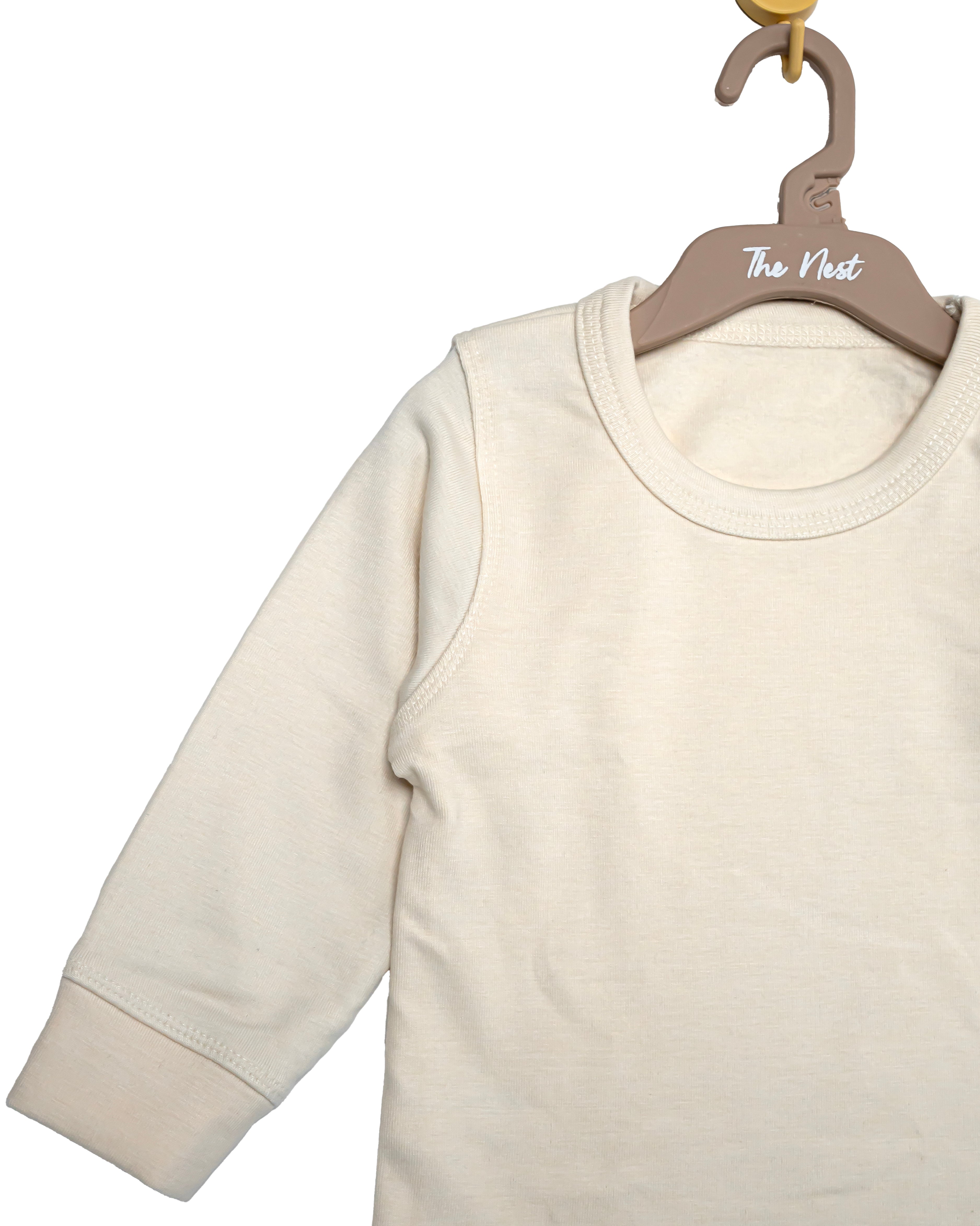 Essential Oat Thermal Round Neck Sweatshirt Unisex