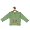 Ghousla Full Sleeve Henley (Olive)