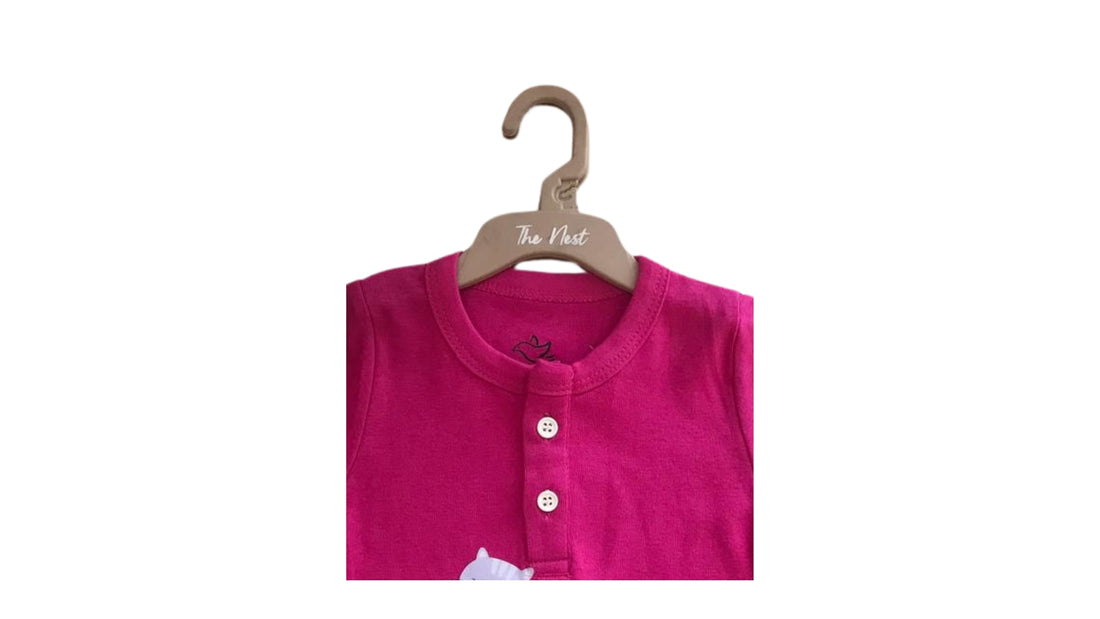 Billi K Mozay Fuschia Henley