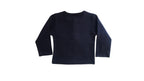 Billi Ke Bachon Ke Mozay Henley Sweatshirt - Deep Blue