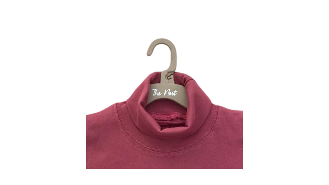 Chota sa makora Turtle-neck in Dusty Rose