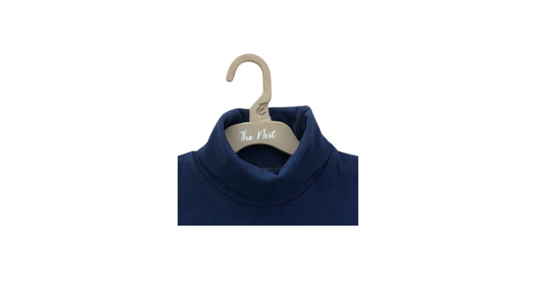 Billi k Bachon Turtle-neck in Navy blue