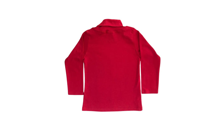 Ghari pai chooha nacha turtle neck in red