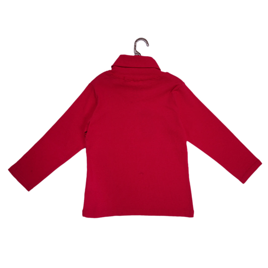 Ghousla High Neck (Chinese Red)