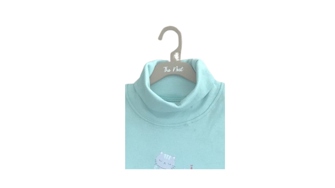 Billi k bachon Turtle-neck in Sky Blue