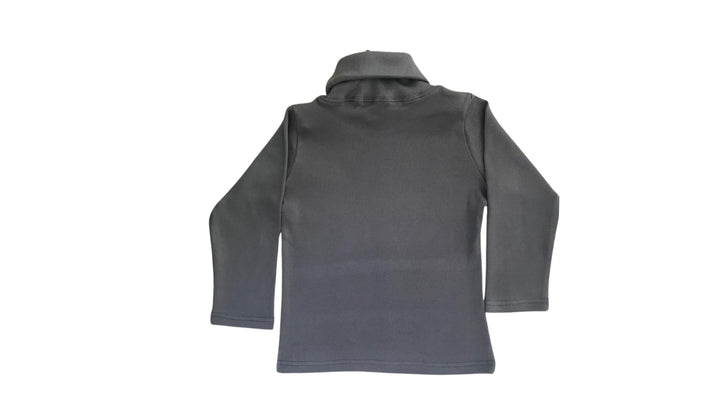 Ghari Pai Chooha Nacha Turtle-Neck in Heather Grey