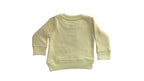 Billi Ke Bachon Ke Mozay Round Neck Sweatshirt - Yellow