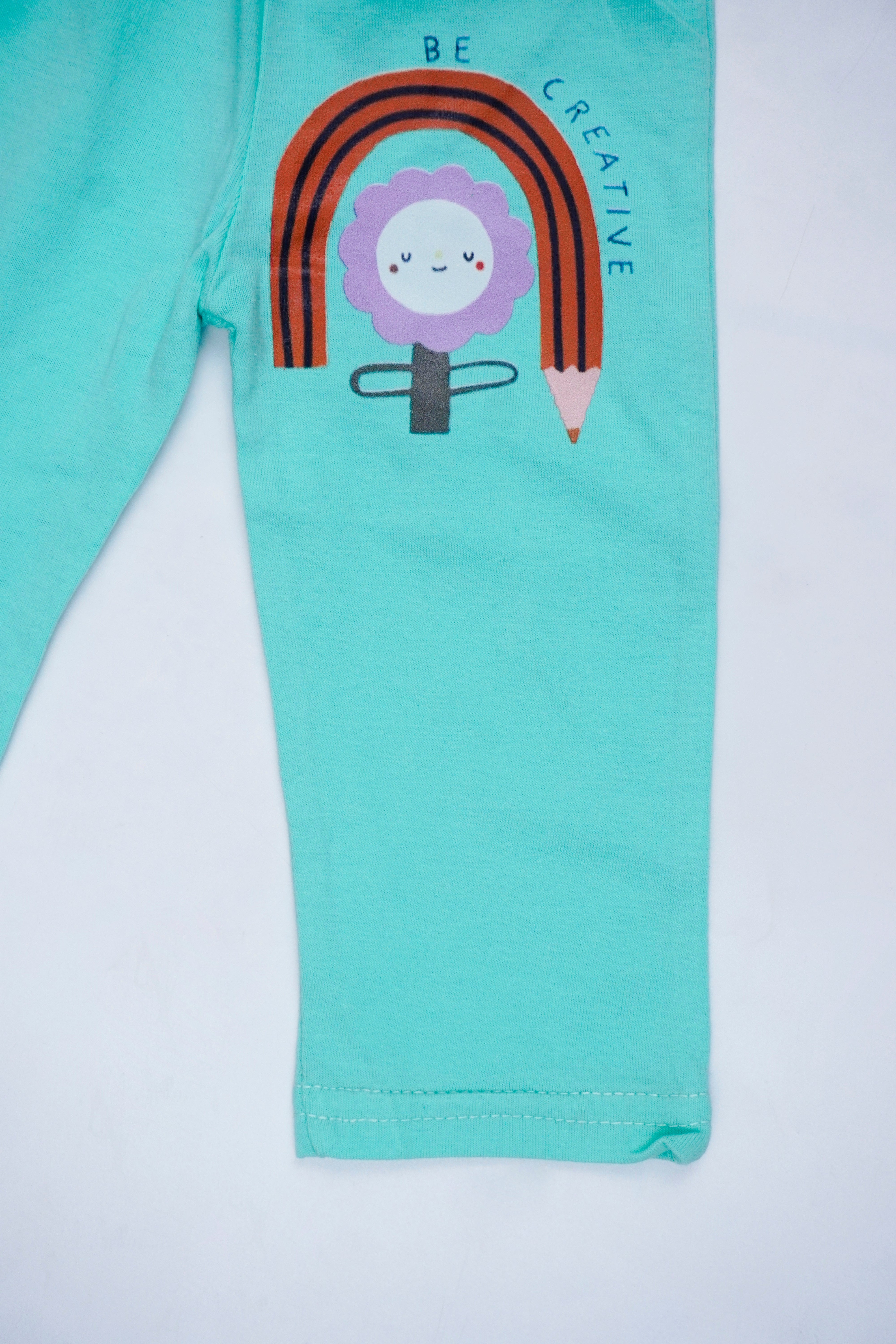 The Nest Basic Pajama, Sky Blue, Solid