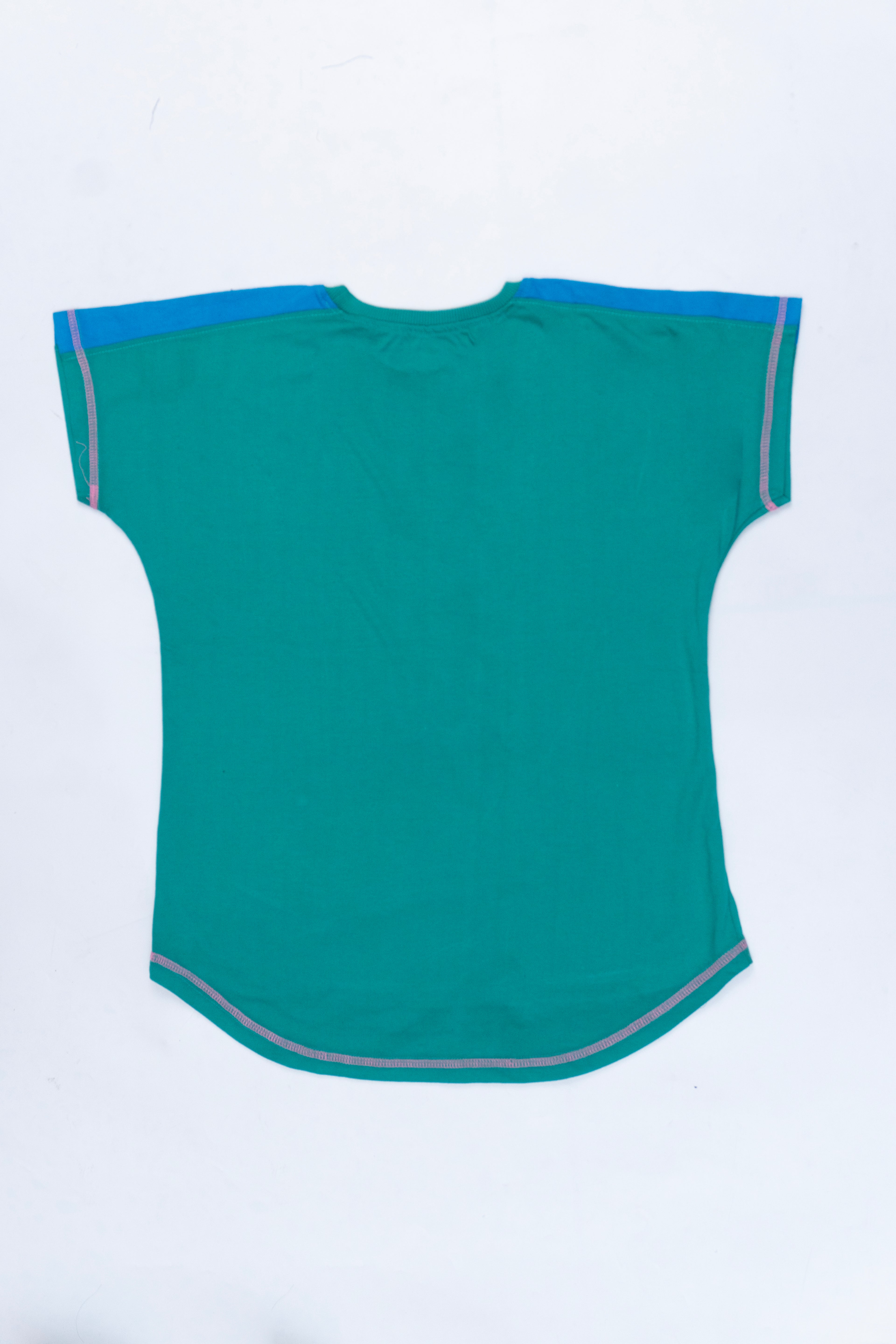 Girls Baggy T-Shirt (Green Lake)