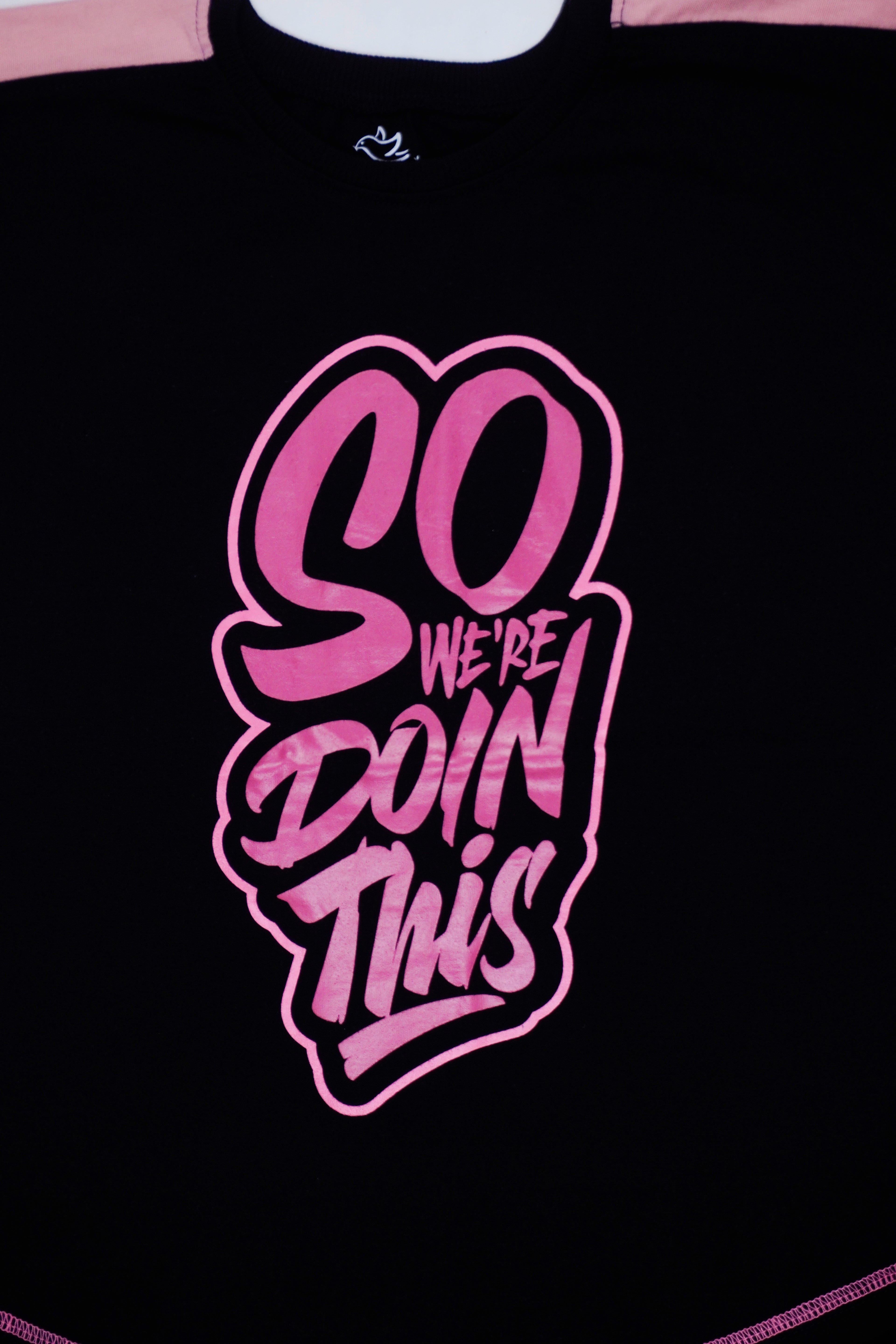 Girls Baggy T-Shirt (Black)