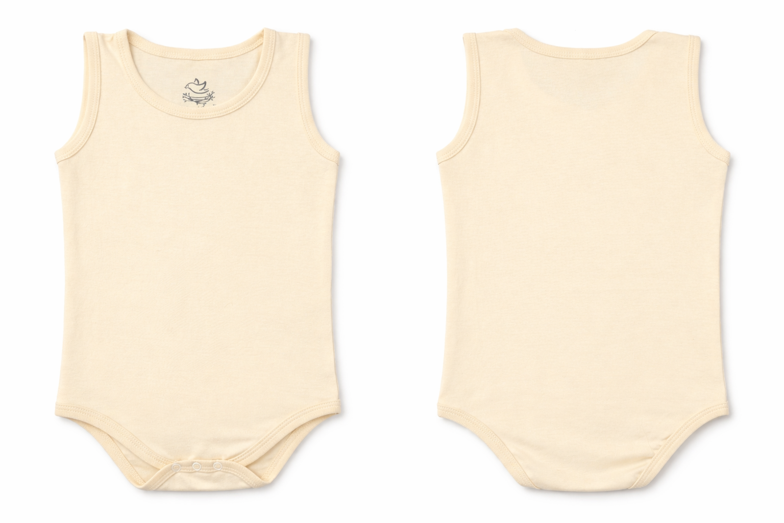 Sleeveless Bodysuit Wood Ash Essential