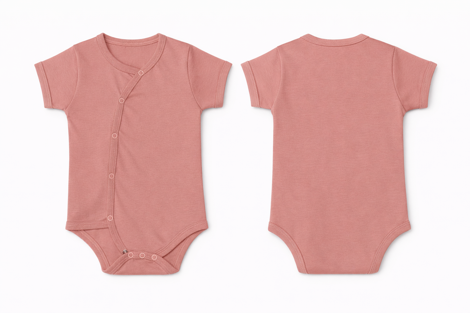 Wrap Bodysuit Rose Tan Soft