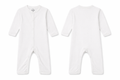 Sleeping Suit White Soft Essential