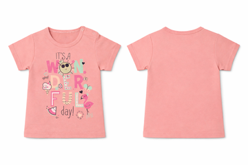T-Shirt Rose Tan, Wonderful DTF