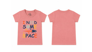Baby's Rose Tan T-Shirt (Space)