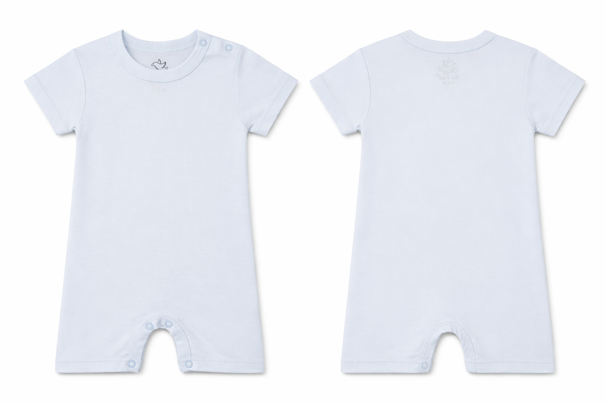 Short Sleeve Romper Ice Melt Soft