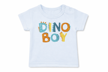 Short Sleeve T-Shirt Ice Melt Dino Boy DTF