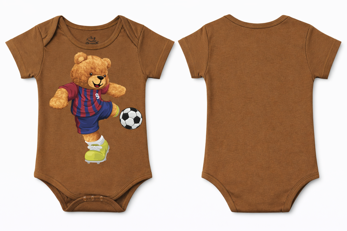 Short Sleeve Bodysuit Rubber Bear DTF