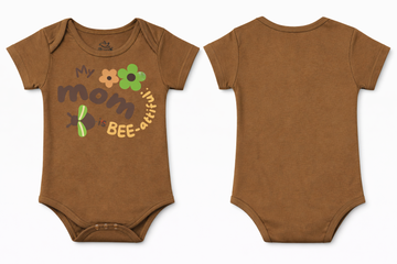 Short Sleeve Bodysuit Rubber Mom DTF