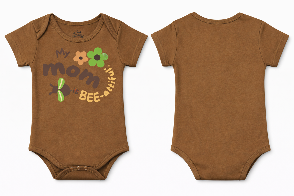 Short Sleeve Bodysuit Rubber Mom DTF