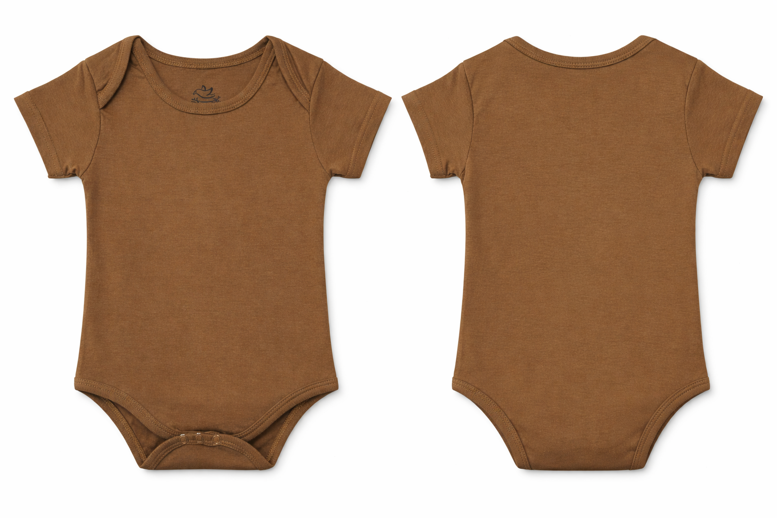Short Sleeve Bodysuit Rubber Soft Essential