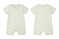 Short Sleeve Romper Green Lily Soft