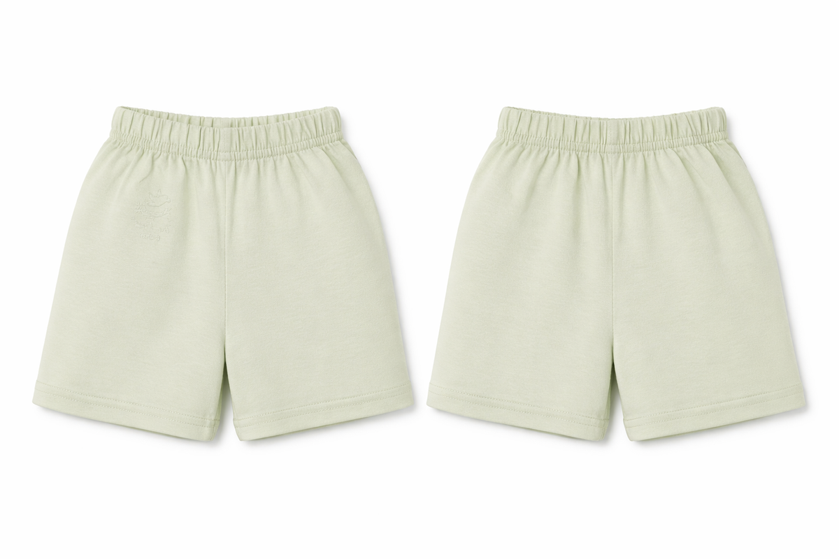 Shorts Green Lily Essential Soft
