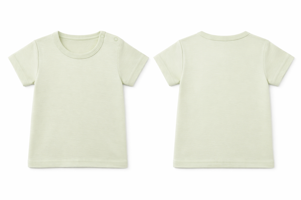 Short Sleeve T-Shirt Green Lily Soft