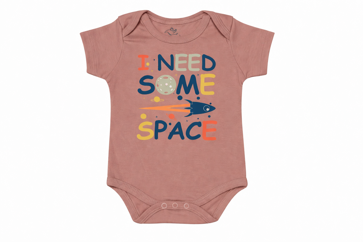 Short Sleeve Bodysuit Rose Tan Space DTF