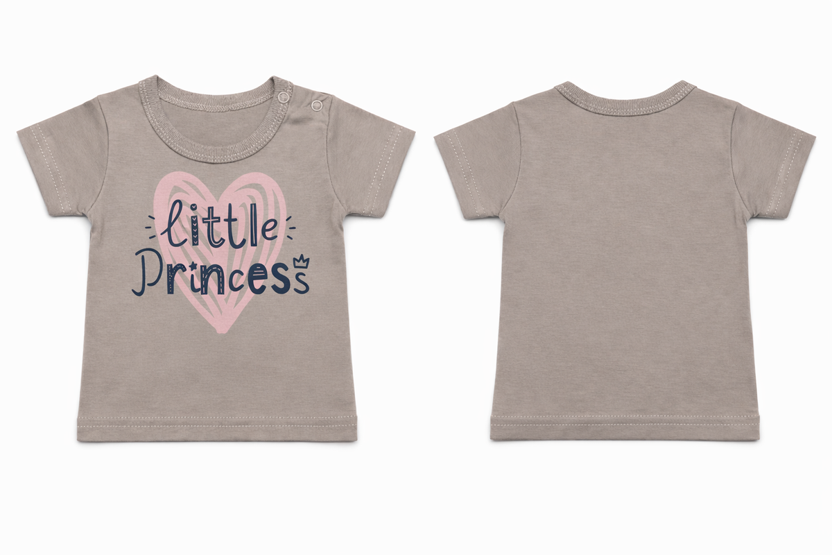 Short Sleeve T-Shirt Atmosphere Little Princess DTF