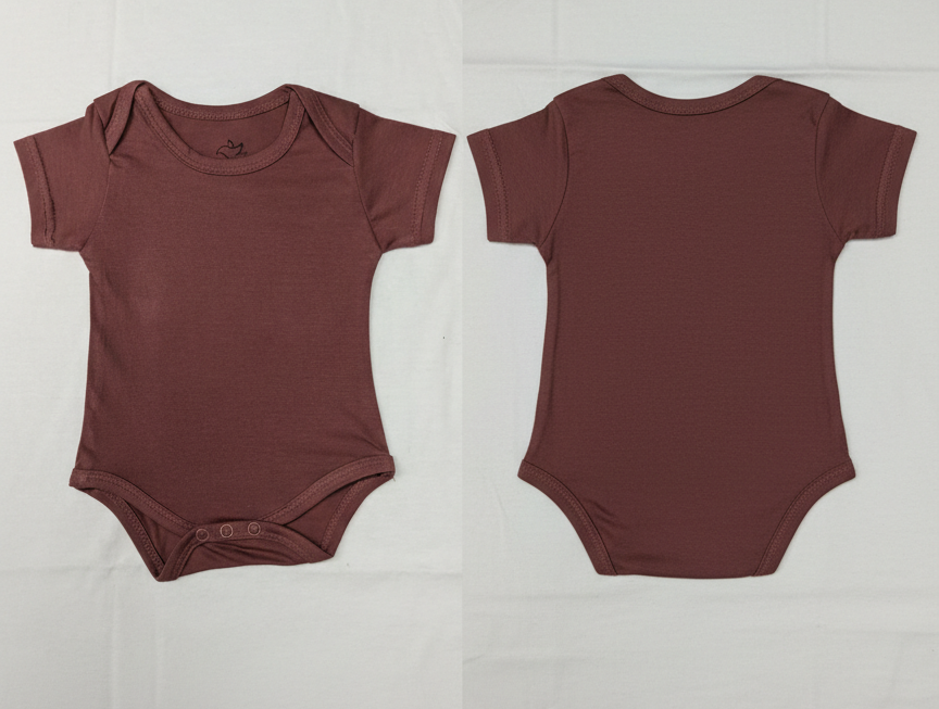 Short Sleeve Bodysuit Apple Butter Soft