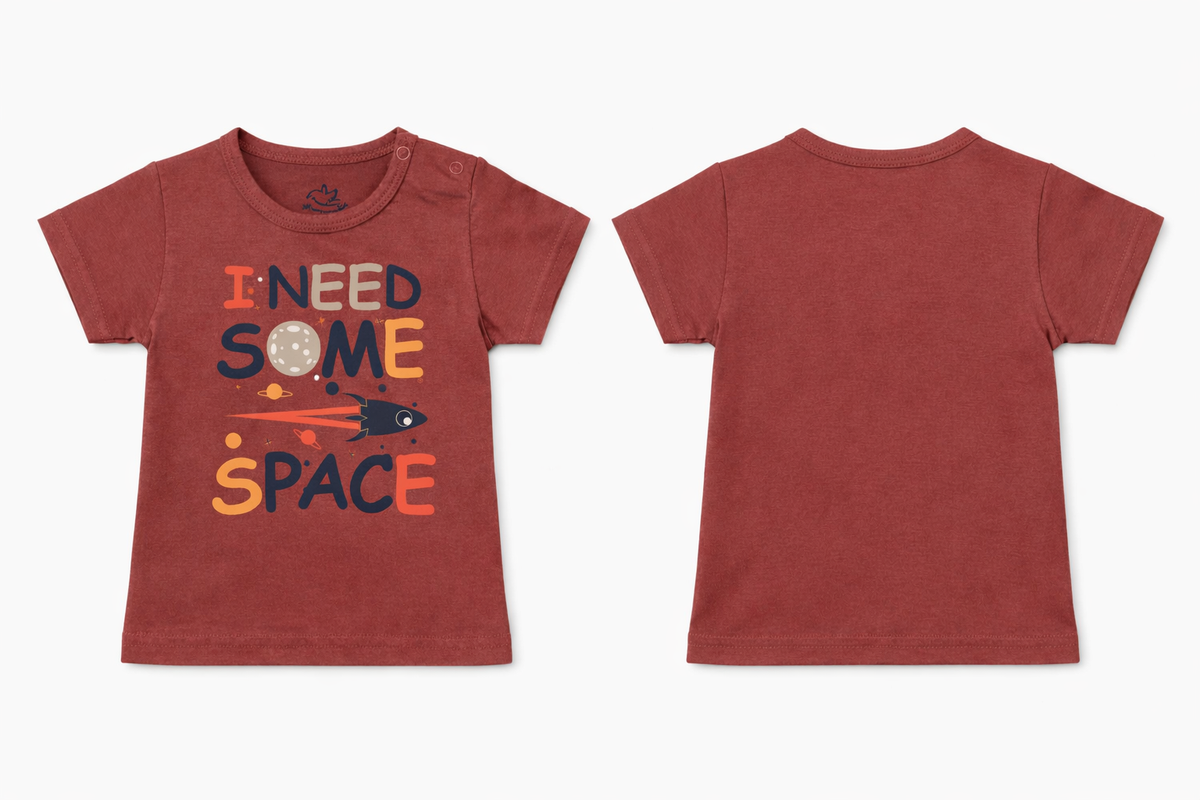 Short Sleeve T-Shirt Apple Butter Space DTF