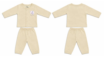 Jabla + Pajama: Premium Cotton-Blend "Forever Love" Wood Ash Casual Essentials