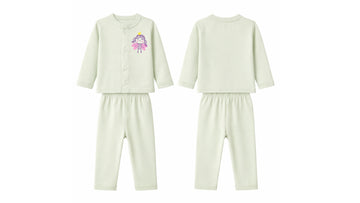 Jabla + Pajama: Premium Cotton-Blend "Little Fairy" Mint Green Casual Essentials