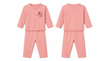 Jabla + Pajama: Premium Cotton-Blend "The Nest" Pink Casual Essentials
